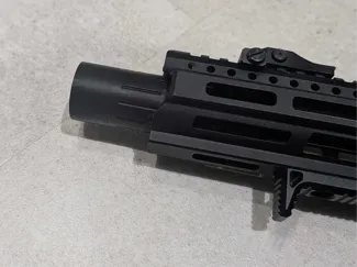 Over Barrel Stubby Silencer, No Threads