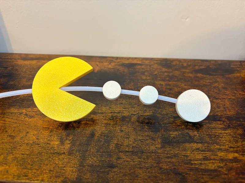 PAC-MAN PTFE Tube Charm