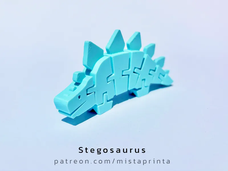 Articulated Stegosaurus