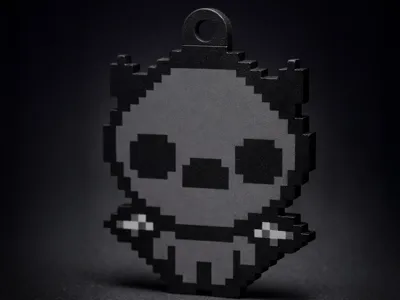 Apollyon Keychain The Binding of Isaac