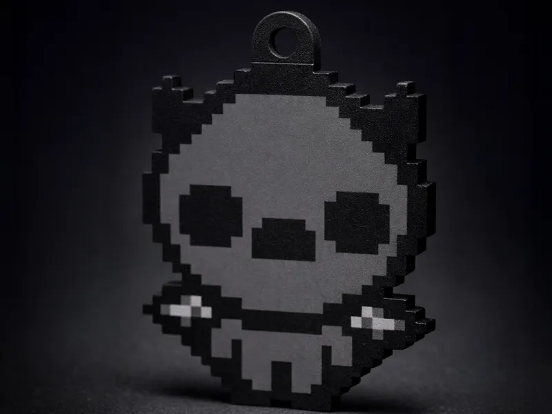 Apollyon Keychain The Binding of Isaac