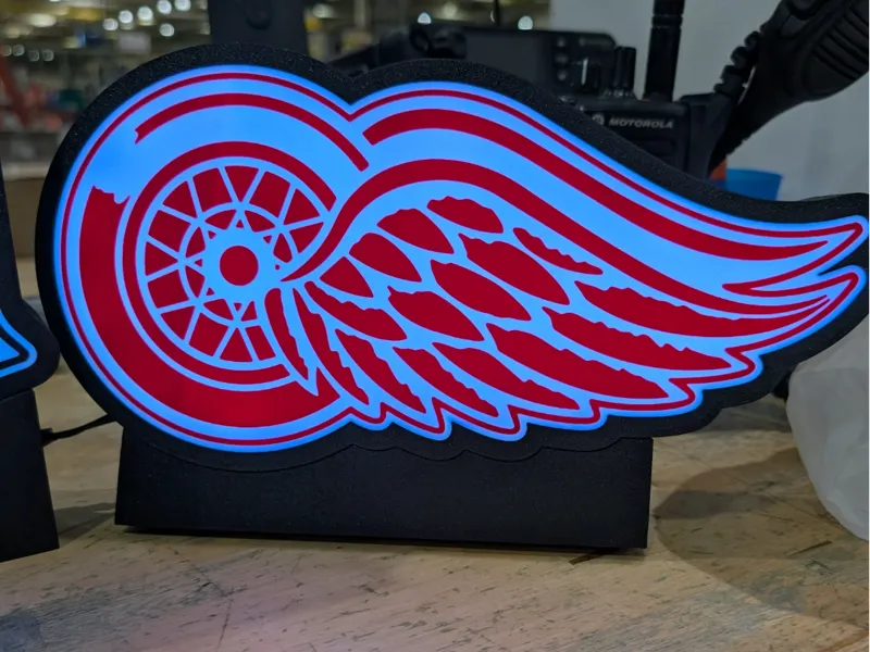 Detroit Red Wings lightbox