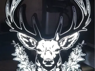 Lightbox Deer
