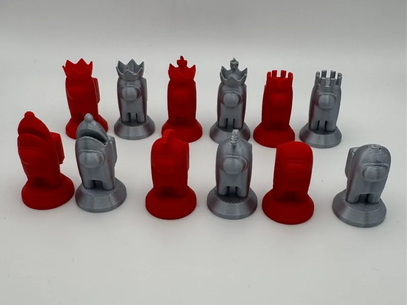 AmongUs Chess Set