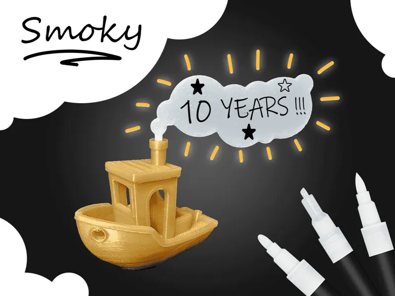 Smoky - Etiquette d'identification pour Benchy