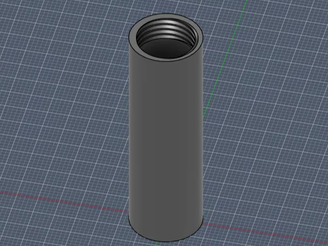 Quick Screw cap container 