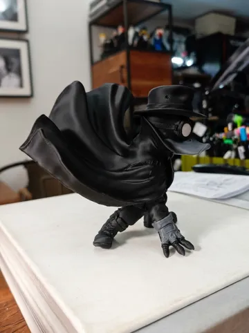 Modelo para impresión 3D: SPIDER-MAN NOIR DUCK — vista de referencia 4