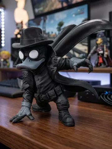 Modelo para impresión 3D: SPIDER-MAN NOIR DUCK — vista de referencia 2
