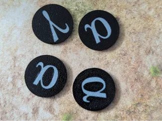 40k Simple Tokens - Marked for Death