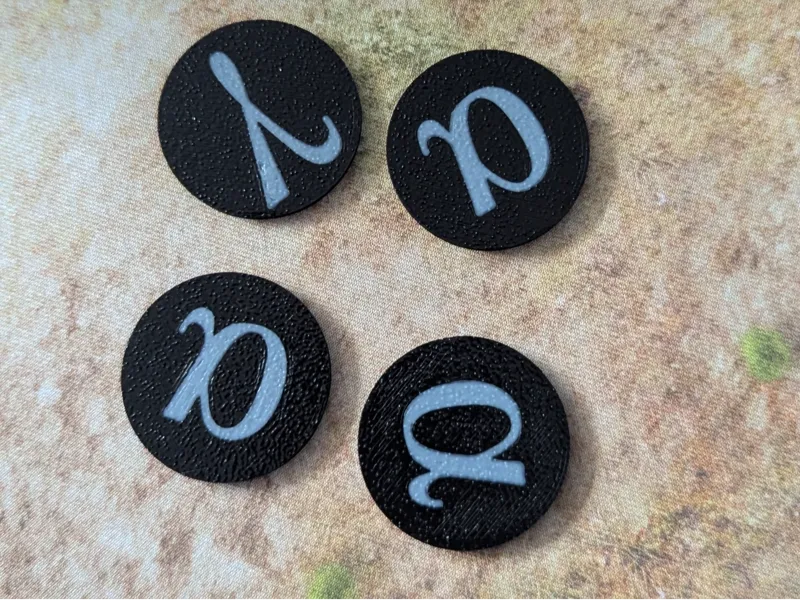 40k Simple Tokens - Marked for Death