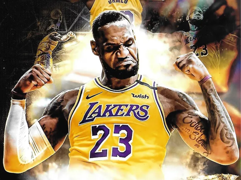 Lebron "King" James - Lakers Hueforge