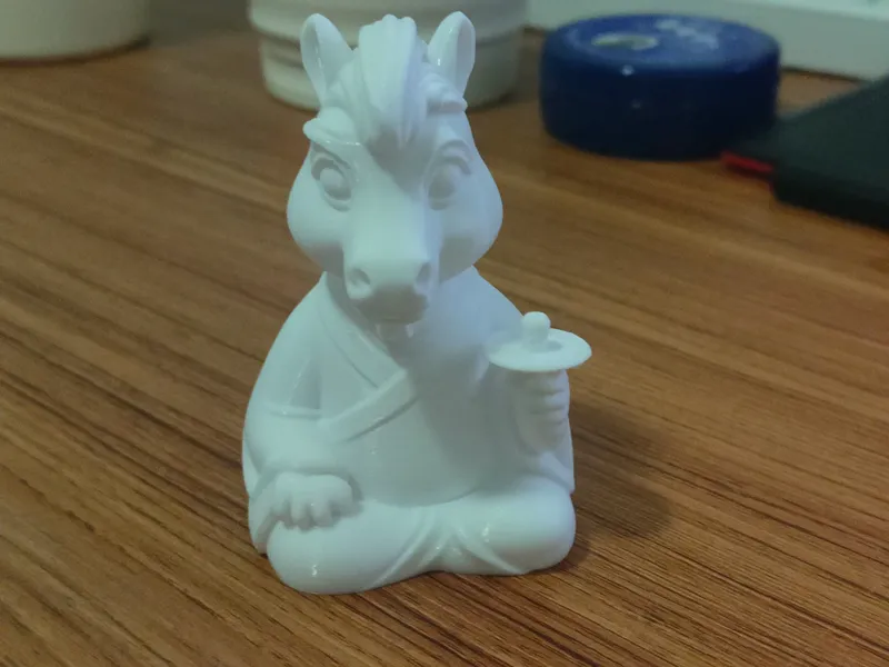 生肖马桌面小摆件一体打印方便省料Horse-shaped zodiac figurine
