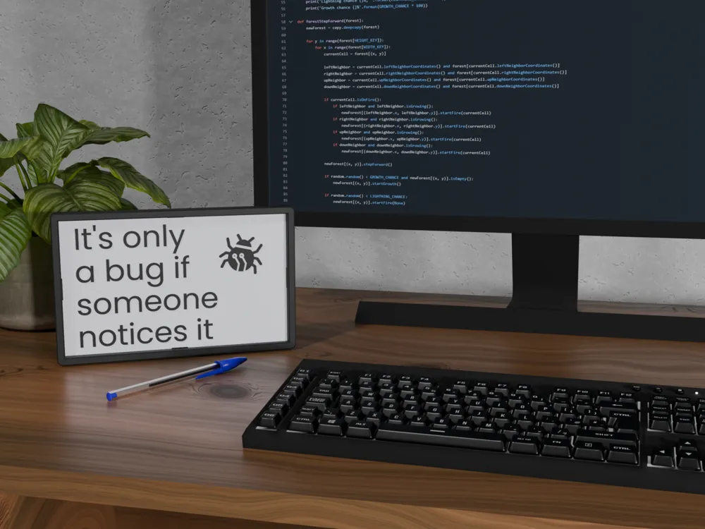 Programmer Signs - Bugs by prints charming - MakerWorld