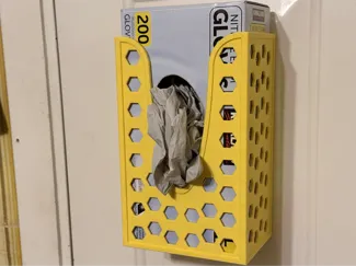 Hex-Style Magnetic Disposable Glove Dispenser