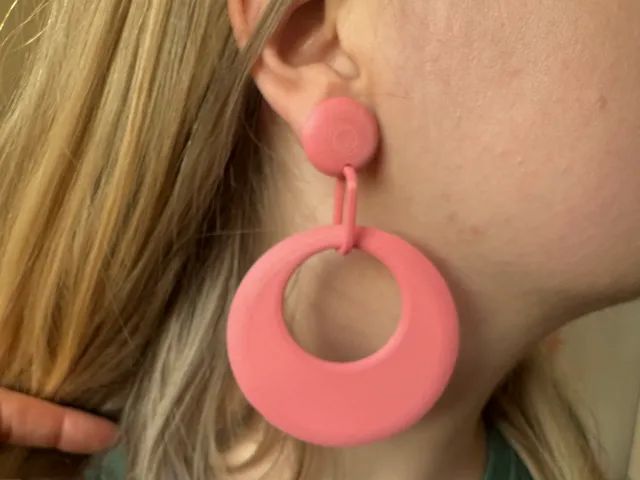 80s Style Earrings