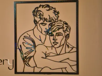 line-art Entwined – Intimacy in Line