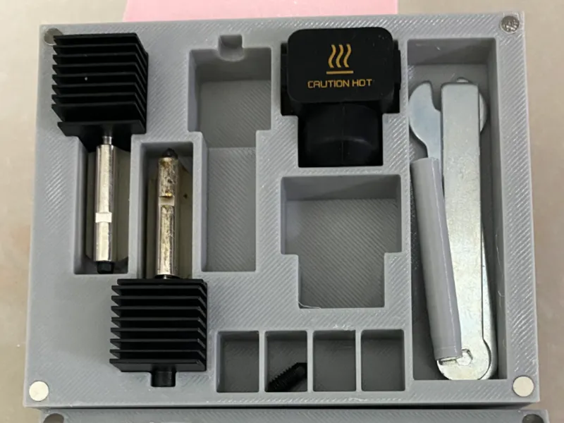 A1 series nozzle storage