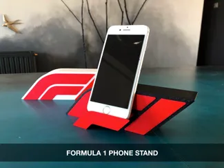 Formula 1 phone stand (no AMS)