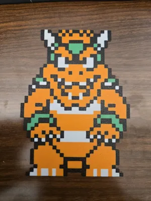Bowser - Super Mario Bros - Free 3D Print Model - MakerWorld