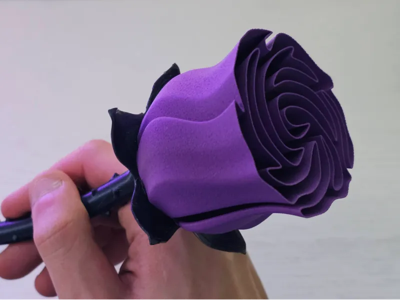 EverRose - the everlasting 3d printed rose