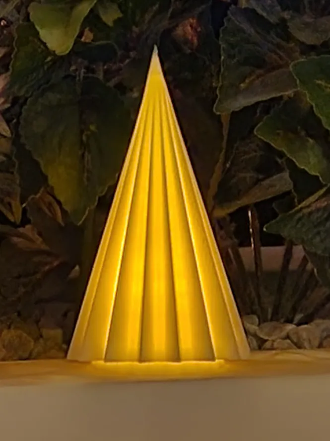 Albero di natale candela