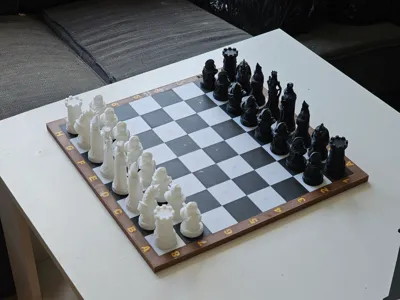 Magnetic chessboard