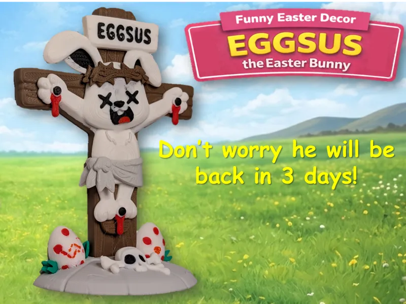EGGSUS the Easter Bunny