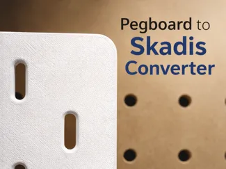 Pegboard to Skadis Converter