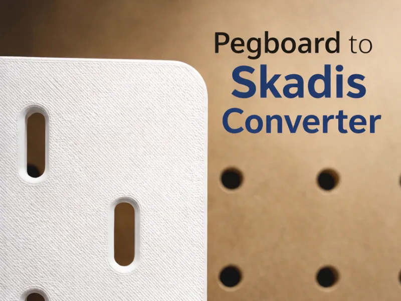Pegboard to Skadis Converter