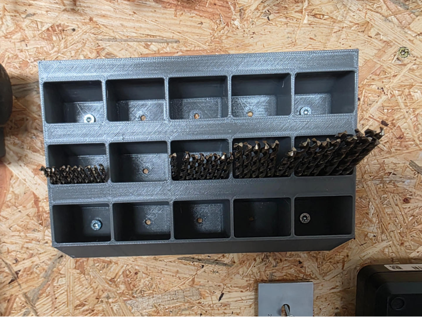 Parametric Drill Wall Holder