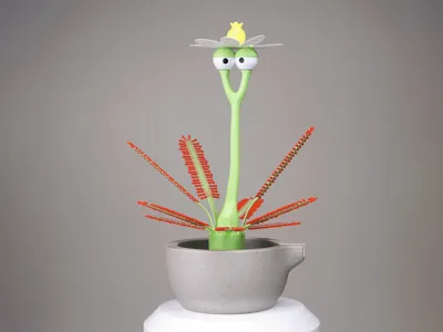 Reusable Sundew Trap For Flies and Gnats