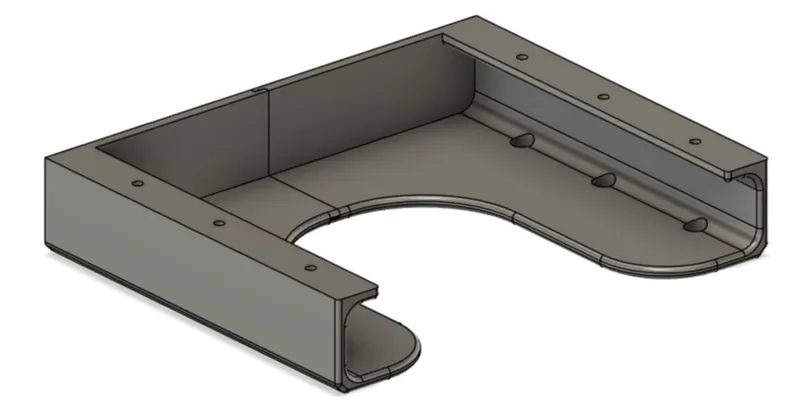 Ipad Holder - Under Desk