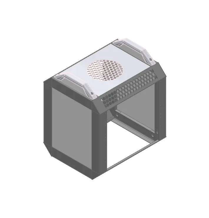 EasyMount Edition - Lab RAX 10″ Server Rack - Free 3D Print Model ...