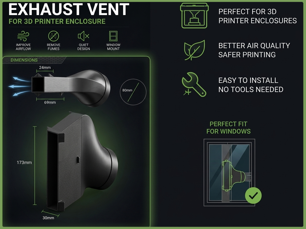 Window Exhaust Vent