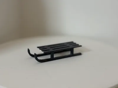 Sleigh - Elv on the Shelf / Dollhouse by J3D Design - MakerWorld