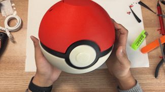 精灵球手提包1.0-Pokeball suitcase1.2【16cm小号版更新适配A1 mini】