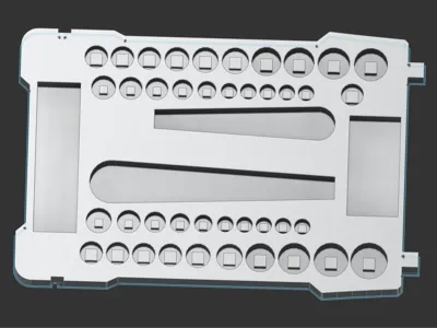 Compact Organizer Craftsman Sockets Packout Insert