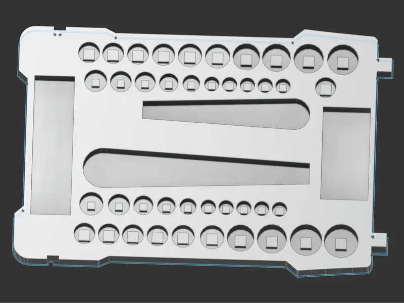 Compact Organizer Craftsman Sockets Packout Insert