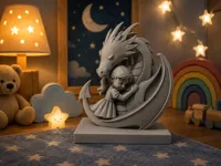 Girl with a Dragon mini size