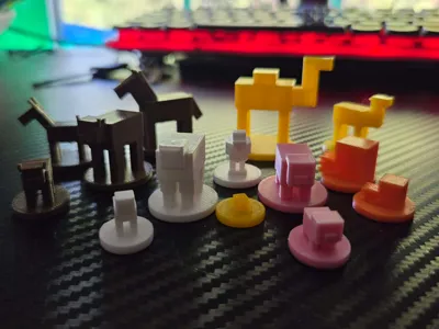 DND MINECRAFT animal Minis
