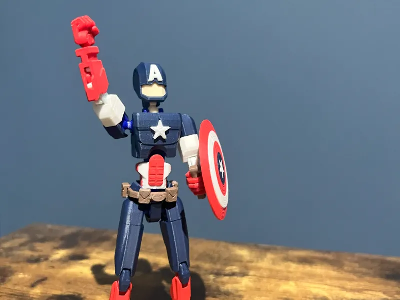 Dummy 13 - Captain America Costume