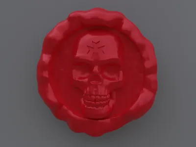 Purity Seal Black Templar magnet