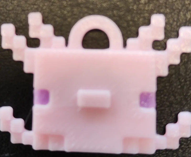 Minecraft inspired Axolotl