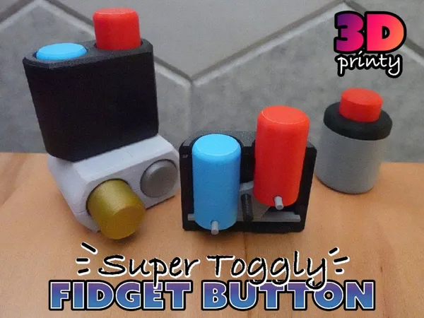 Bouton fidget amusant (version améliorée)