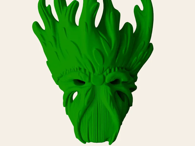 Jungle Creature Mask – Inspired Fantasy Design