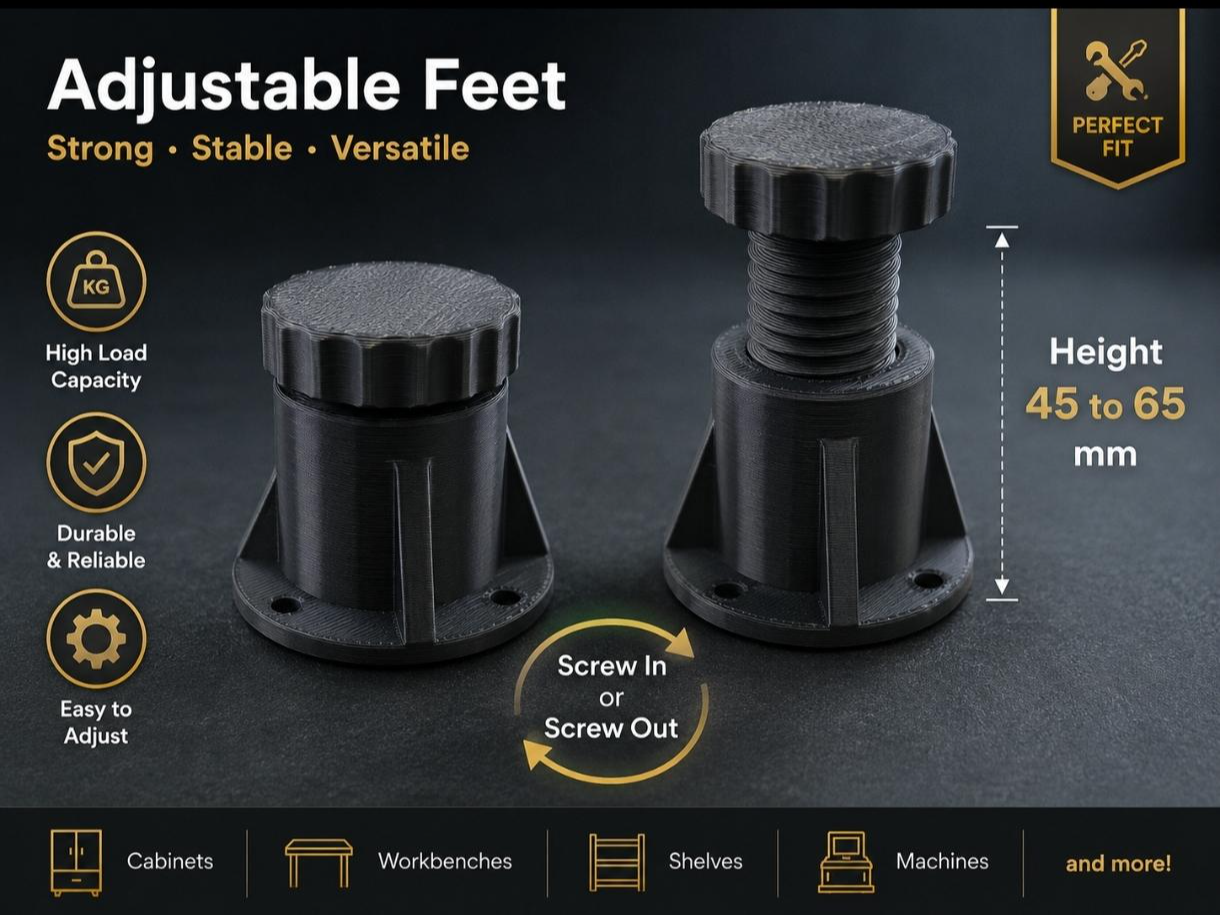 ADJUSTABLE FEET - 1
