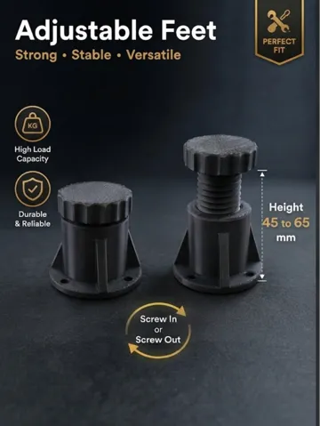 Modelo para impresión 3D: ADJUSTABLE FEET — vista de referencia 2