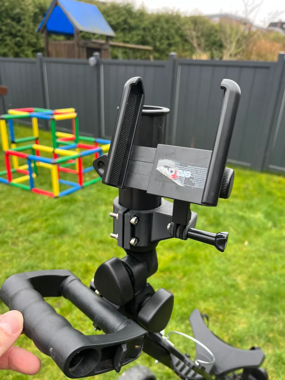 GoPro Mount for BIG MAX Golf Trolley Umbrella Holder (47mm Diameter) by