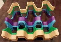 0.2mm layer, 3 walls, 15% infill 4 color 4 pack
