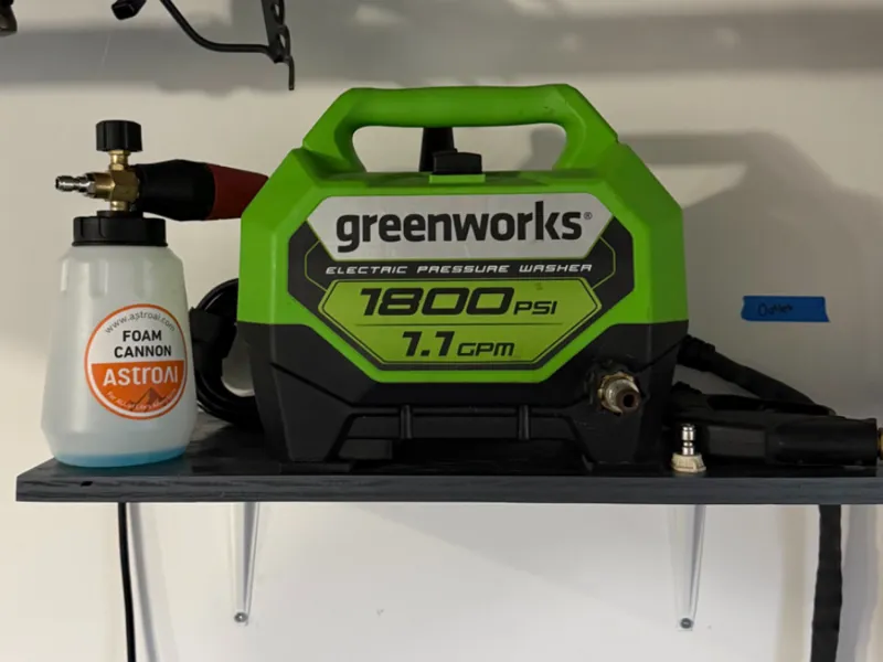 Greenworks Pressure Washer Shelf Mount